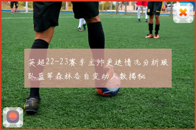 英超22-23赛季主帅更迭情况分析狼队蓝军森林各自变动人数揭秘