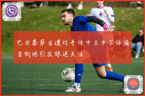 巴尔泰萨吉遭对手传中击中下体痛苦倒地引发球迷关注